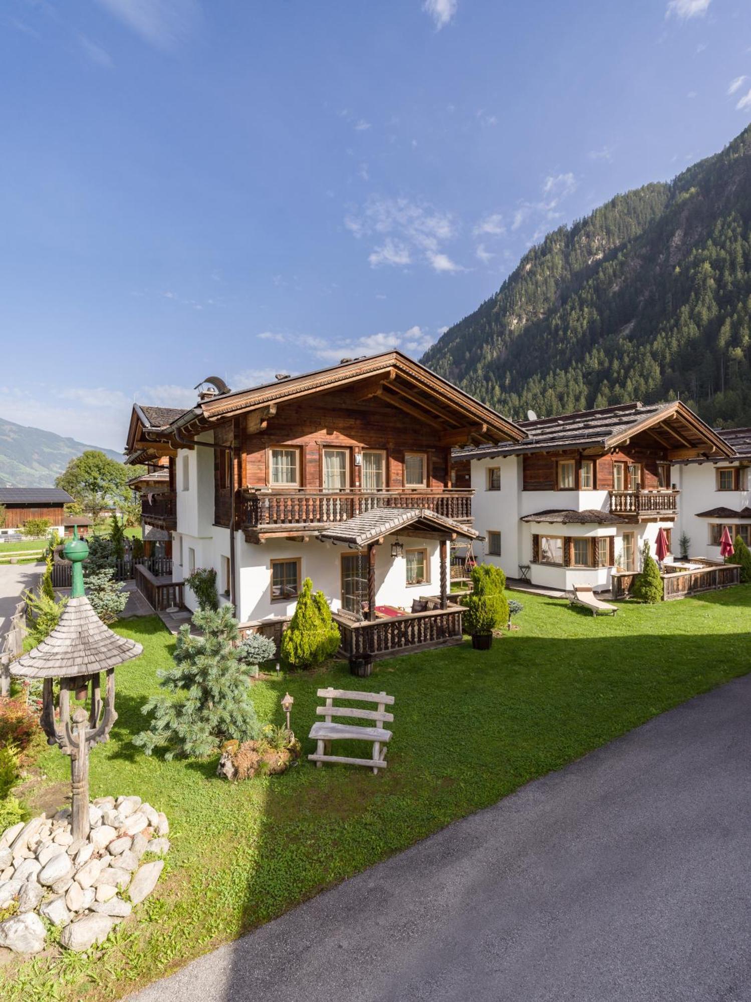 Villa S'Dörfl Chalets Mayrhofen Exterior foto