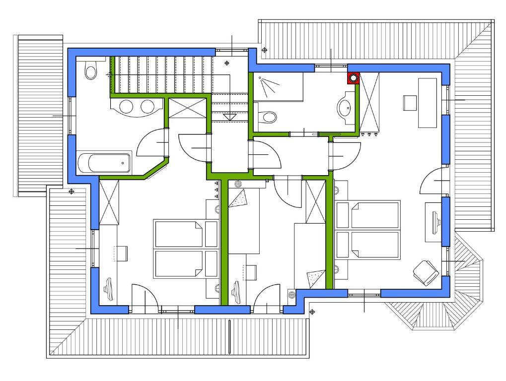 Villa S'Dörfl Chalets Mayrhofen Zimmer foto